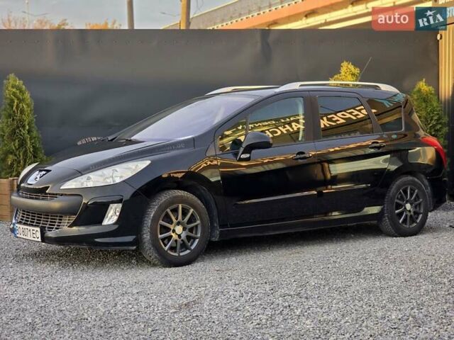 Чорний Пежо 308, об'ємом двигуна 1.6 л та пробігом 196 тис. км за 3999 $, фото 1 на Automoto.ua