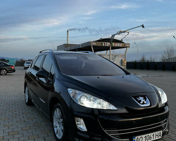 Черный Пежо 308, объемом двигателя 1.6 л и пробегом 315 тыс. км за 5550 $, фото 1 на Automoto.ua