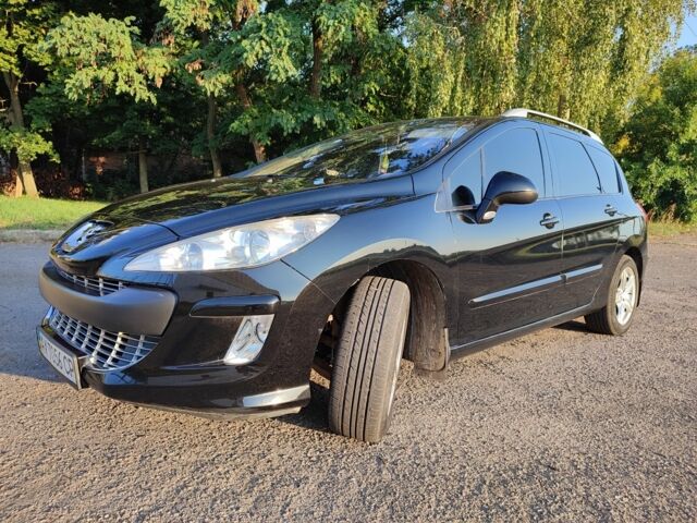 Чорний Пежо 308, об'ємом двигуна 1.6 л та пробігом 97 тис. км за 6000 $, фото 1 на Automoto.ua