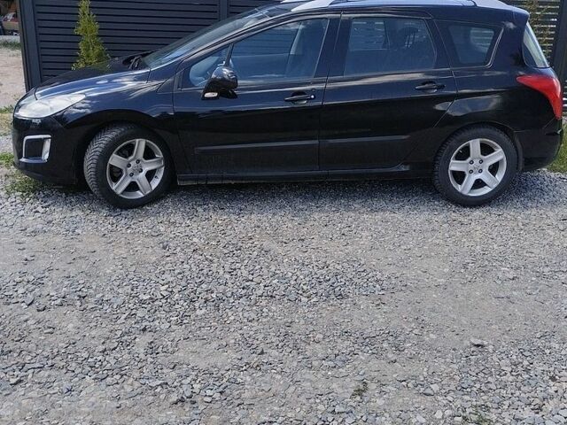 Черный Пежо 308, объемом двигателя 1.56 л и пробегом 233 тыс. км за 5100 $, фото 1 на Automoto.ua
