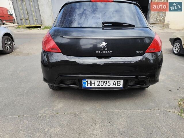 Черный Пежо 308, объемом двигателя 1.6 л и пробегом 360 тыс. км за 5500 $, фото 1 на Automoto.ua
