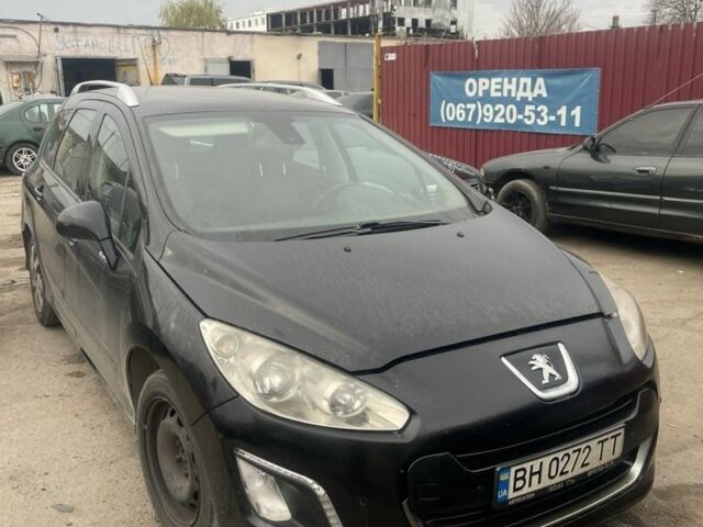 Черный Пежо 308, объемом двигателя 1.6 л и пробегом 260 тыс. км за 3600 $, фото 1 на Automoto.ua