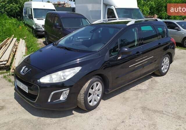Черный Пежо 308, объемом двигателя 1.6 л и пробегом 159 тыс. км за 7650 $, фото 1 на Automoto.ua