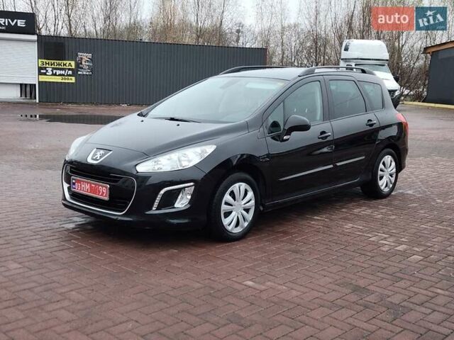 Черный Пежо 308, объемом двигателя 1.6 л и пробегом 173 тыс. км за 5600 $, фото 1 на Automoto.ua