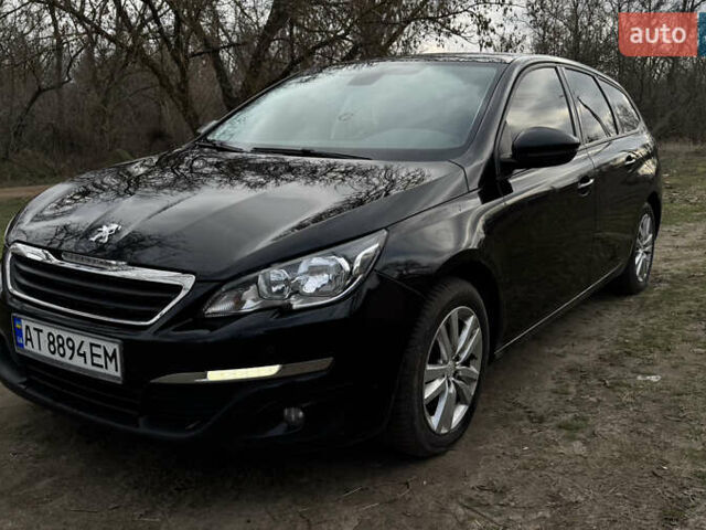 Чорний Пежо 308, об'ємом двигуна 2 л та пробігом 257 тис. км за 11199 $, фото 1 на Automoto.ua
