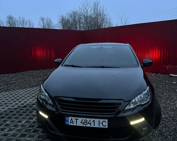 Черный Пежо 308, объемом двигателя 1.6 л и пробегом 315 тыс. км за 7700 $, фото 1 на Automoto.ua