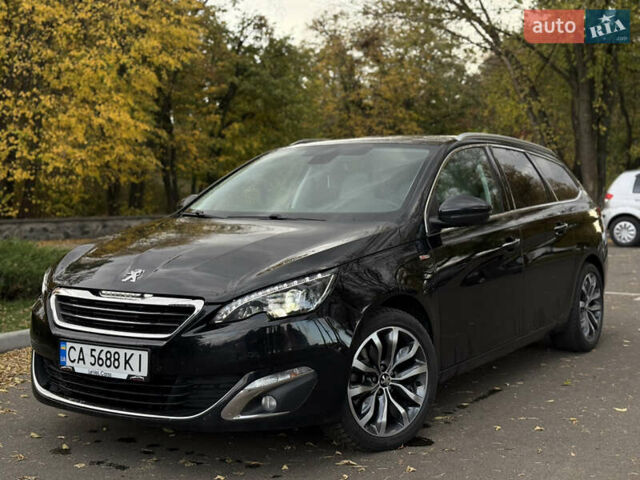 Черный Пежо 308, объемом двигателя 2 л и пробегом 209 тыс. км за 12950 $, фото 1 на Automoto.ua