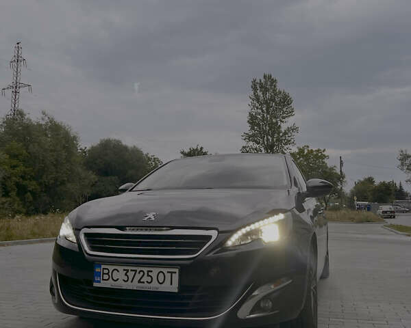Черный Пежо 308, объемом двигателя 1.6 л и пробегом 222 тыс. км за 10000 $, фото 1 на Automoto.ua