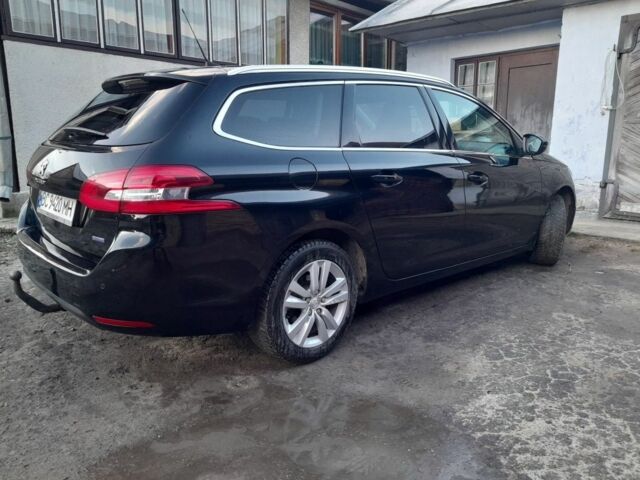 Черный Пежо 308, объемом двигателя 1.6 л и пробегом 241 тыс. км за 8600 $, фото 1 на Automoto.ua