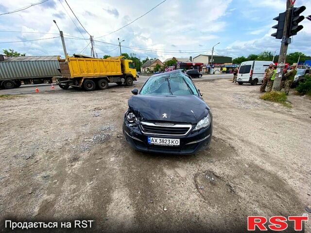 Черный Пежо 308, объемом двигателя 1.6 л и пробегом 190 тыс. км за 2500 $, фото 1 на Automoto.ua