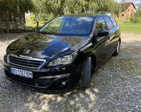 Черный Пежо 308, объемом двигателя 1.56 л и пробегом 220 тыс. км за 8800 $, фото 1 на Automoto.ua