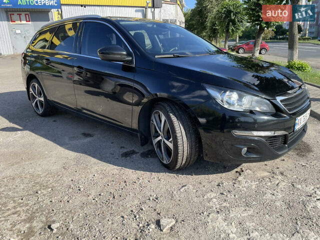 Черный Пежо 308, объемом двигателя 1.56 л и пробегом 324 тыс. км за 7999 $, фото 1 на Automoto.ua