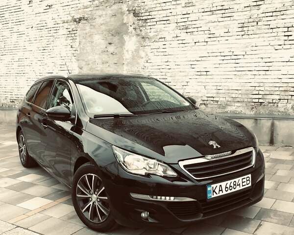 Чорний Пежо 308, об'ємом двигуна 1.56 л та пробігом 185 тис. км за 10300 $, фото 1 на Automoto.ua