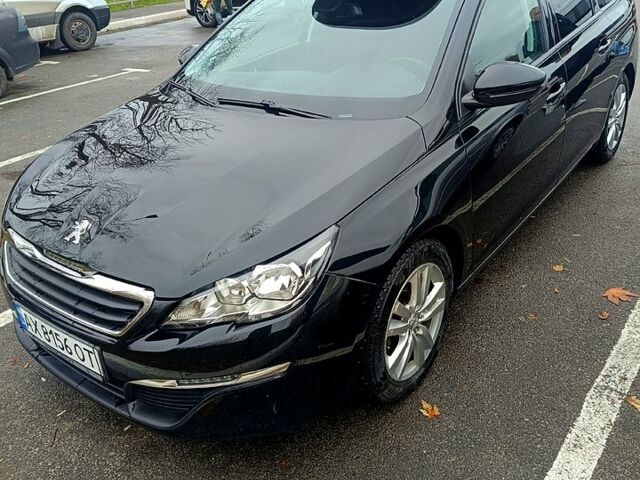 Черный Пежо 308, объемом двигателя 1.6 л и пробегом 340 тыс. км за 7500 $, фото 1 на Automoto.ua