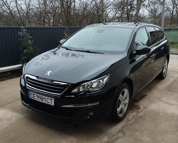 Чорний Пежо 308, об'ємом двигуна 1.56 л та пробігом 226 тис. км за 10500 $, фото 1 на Automoto.ua