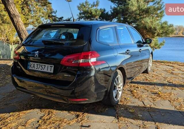 Черный Пежо 308, объемом двигателя 1.6 л и пробегом 270 тыс. км за 7800 $, фото 1 на Automoto.ua