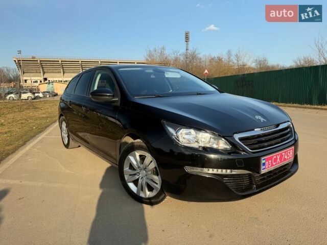 Черный Пежо 308, объемом двигателя 1.56 л и пробегом 288 тыс. км за 8999 $, фото 1 на Automoto.ua
