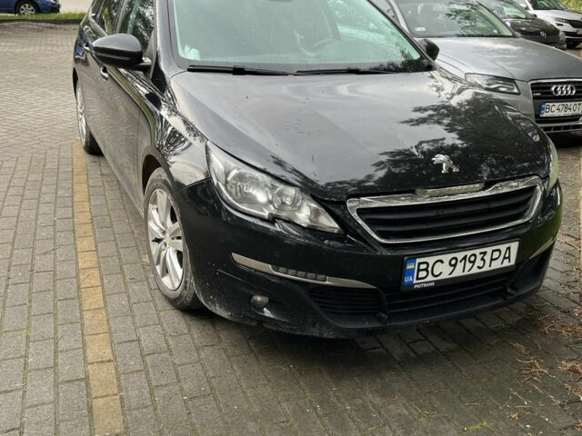 Чорний Пежо 308, об'ємом двигуна 1.6 л та пробігом 255 тис. км за 8500 $, фото 1 на Automoto.ua