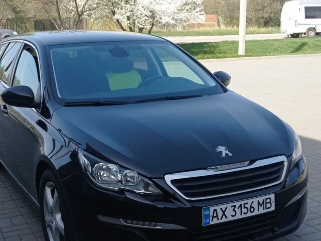Черный Пежо 308, объемом двигателя 1.6 л и пробегом 210 тыс. км за 8800 $, фото 1 на Automoto.ua