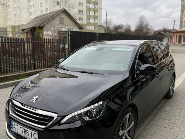 Чорний Пежо 308, об'ємом двигуна 2 л та пробігом 226 тис. км за 12900 $, фото 1 на Automoto.ua