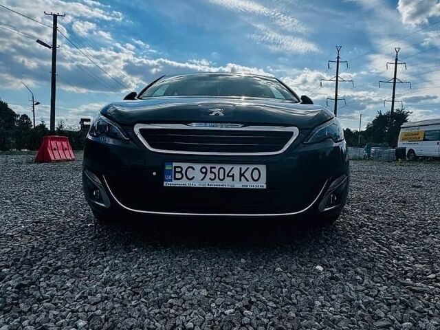 Черный Пежо 308, объемом двигателя 2 л и пробегом 217 тыс. км за 11500 $, фото 1 на Automoto.ua