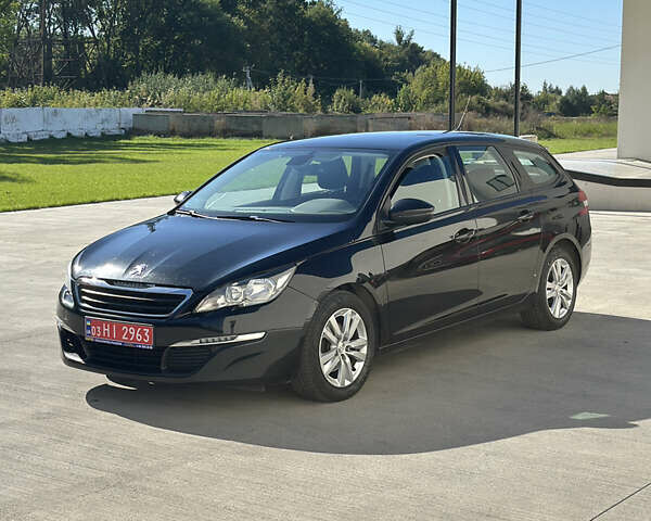 Черный Пежо 308, объемом двигателя 1.6 л и пробегом 212 тыс. км за 9500 $, фото 1 на Automoto.ua