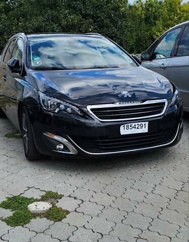 Чорний Пежо 308, об'ємом двигуна 1.6 л та пробігом 274 тис. км за 11500 $, фото 1 на Automoto.ua