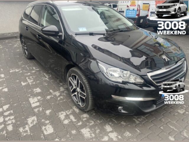 Чорний Пежо 308, об'ємом двигуна 2 л та пробігом 333 тис. км за 9400 $, фото 1 на Automoto.ua