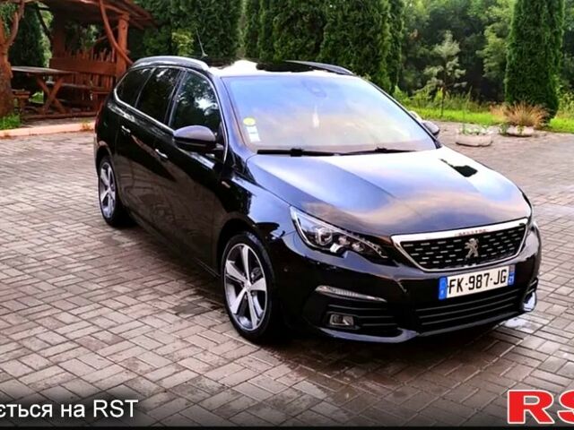 Черный Пежо 308, объемом двигателя 1.5 л и пробегом 186 тыс. км за 14300 $, фото 1 на Automoto.ua