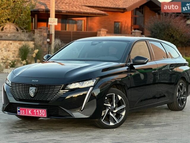 Чорний Пежо 308, об'ємом двигуна 1.5 л та пробігом 192 тис. км за 16990 $, фото 1 на Automoto.ua