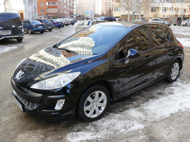 Чорний Пежо 308, об'ємом двигуна 1.6 л та пробігом 104 тис. км за 6500 $, фото 1 на Automoto.ua