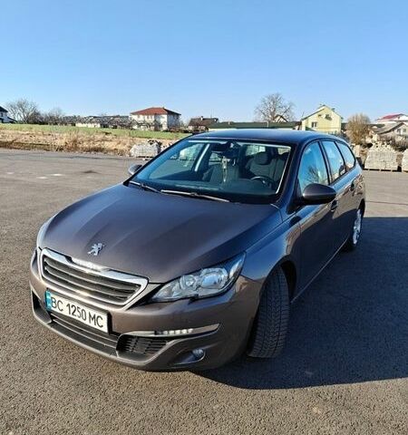 Коричневый Пежо 308, объемом двигателя 1.56 л и пробегом 235 тыс. км за 8500 $, фото 1 на Automoto.ua