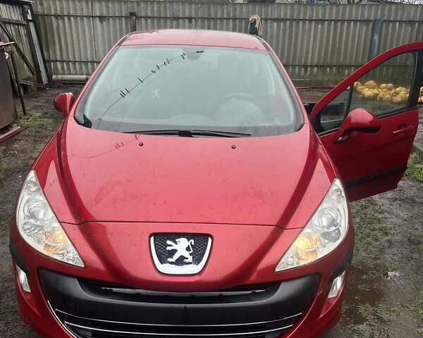 Червоний Пежо 308, об'ємом двигуна 1.6 л та пробігом 133 тис. км за 5700 $, фото 1 на Automoto.ua