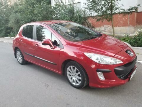Красный Пежо 308, объемом двигателя 1.6 л и пробегом 144 тыс. км за 8150 $, фото 1 на Automoto.ua