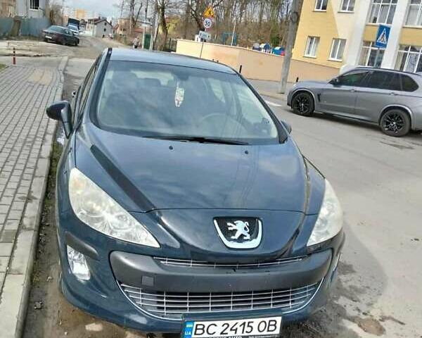 Серый Пежо 308, объемом двигателя 1.6 л и пробегом 235 тыс. км за 5000 $, фото 1 на Automoto.ua