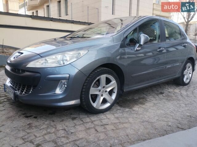 Серый Пежо 308, объемом двигателя 1.56 л и пробегом 270 тыс. км за 5400 $, фото 1 на Automoto.ua