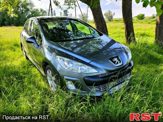 Серый Пежо 308, объемом двигателя 1.6 л и пробегом 345 тыс. км за 5900 $, фото 1 на Automoto.ua