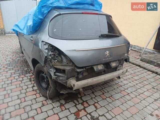 Сірий Пежо 308, об'ємом двигуна 1.6 л та пробігом 395 тис. км за 3500 $, фото 1 на Automoto.ua