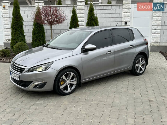 Сірий Пежо 308, об'ємом двигуна 1.6 л та пробігом 120 тис. км за 9700 $, фото 1 на Automoto.ua