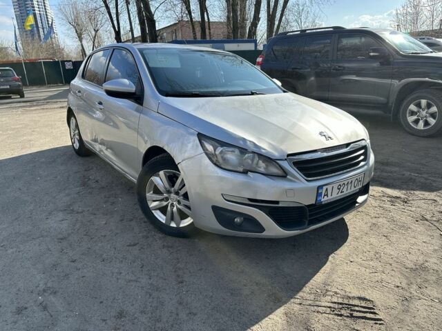 Серый Пежо 308, объемом двигателя 1.6 л и пробегом 455 тыс. км за 4515 $, фото 1 на Automoto.ua