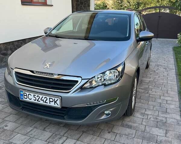 Серый Пежо 308, объемом двигателя 1.56 л и пробегом 202 тыс. км за 12500 $, фото 1 на Automoto.ua