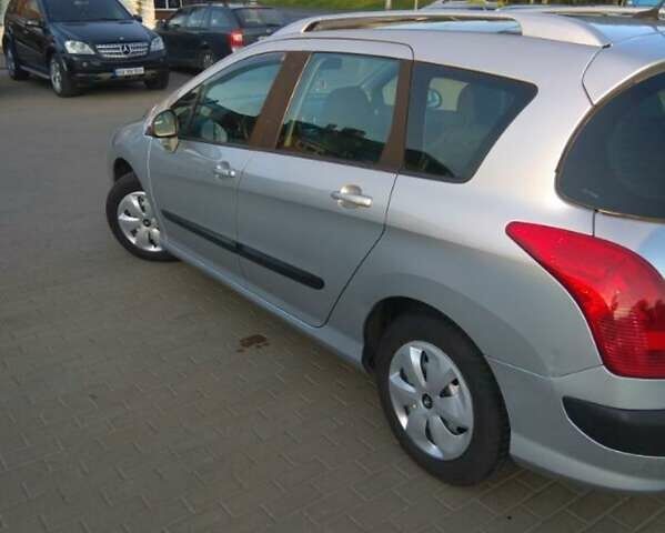 Сірий Пежо 308, об'ємом двигуна 1.6 л та пробігом 293 тис. км за 5200 $, фото 1 на Automoto.ua