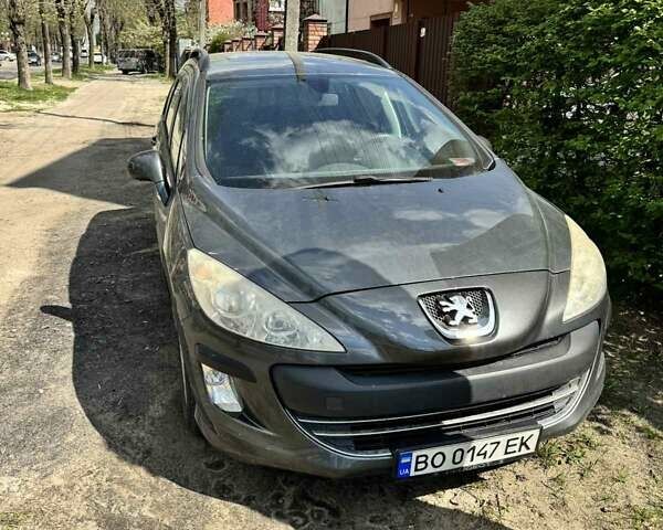 Серый Пежо 308, объемом двигателя 1.4 л и пробегом 203 тыс. км за 4500 $, фото 1 на Automoto.ua