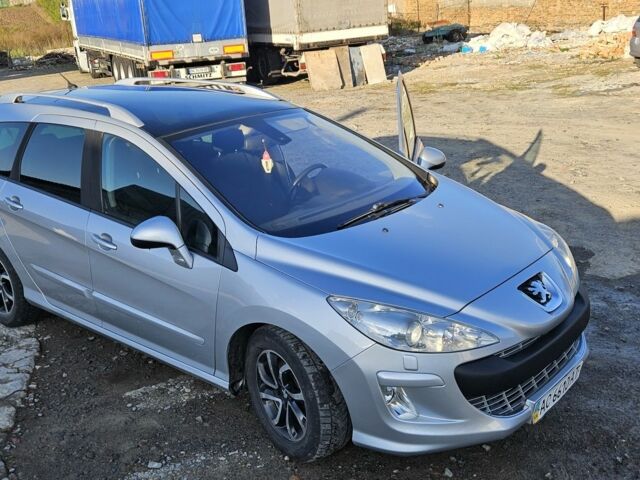 Серый Пежо 308, объемом двигателя 1.6 л и пробегом 360 тыс. км за 4200 $, фото 1 на Automoto.ua