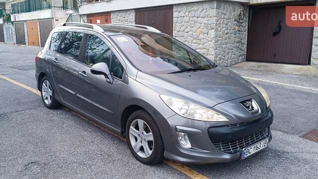 Серый Пежо 308, объемом двигателя 1.6 л и пробегом 260 тыс. км за 5224 $, фото 1 на Automoto.ua