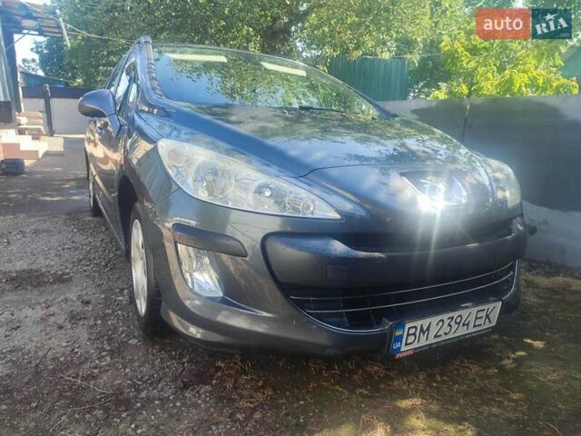 Серый Пежо 308, объемом двигателя 1.6 л и пробегом 152 тыс. км за 6000 $, фото 1 на Automoto.ua