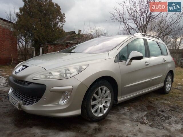Сірий Пежо 308, об'ємом двигуна 1.56 л та пробігом 260 тис. км за 5200 $, фото 1 на Automoto.ua
