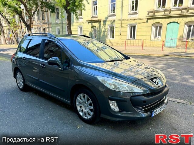Серый Пежо 308, объемом двигателя 1.6 л и пробегом 295 тыс. км за 4500 $, фото 1 на Automoto.ua