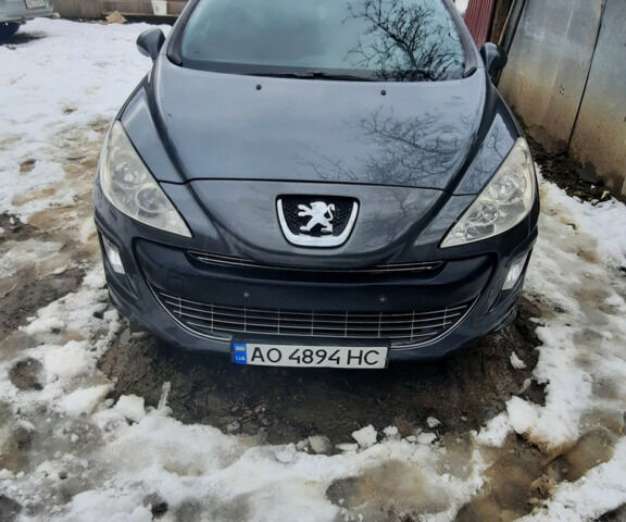 Сірий Пежо 308, об'ємом двигуна 1.6 л та пробігом 203 тис. км за 6300 $, фото 1 на Automoto.ua