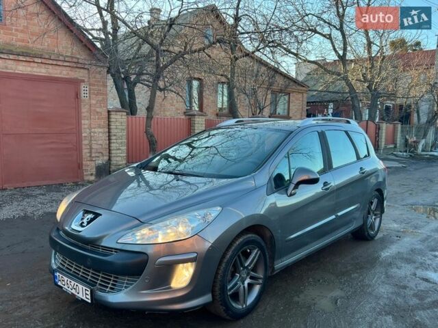 Серый Пежо 308, объемом двигателя 1.6 л и пробегом 285 тыс. км за 3999 $, фото 1 на Automoto.ua